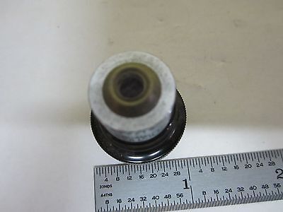 MICROSCOPE PART OBJECTIVE OLYMPUS M10 OPTICS AS IS BIN#U1-46