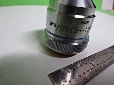 MICROSCOPE PART OBJECTIVE CARL ZEISS GERMANY EPIPLAN HD 40X OPTICS AS IS 4T-B-02