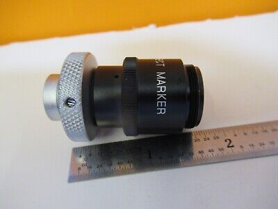 NIKON JAPAN OBJECT MARKER OBJECTIVE MICROSCOPE PART AS PICTURED &H8-B-15