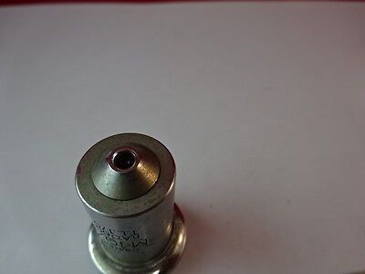 UNITRON OBJECTIVE 40X OPTICS METALLOGRAPH MICROSCOPE PART AS IS &2-A-17