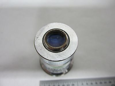 MICROSCOPE OBJECTIVE VICKERS ENGLAND 20X LWD LONG WORK DISTANCE OPTICS BIN#R6-25