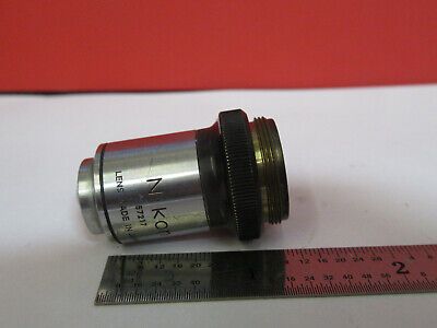 NIKON JAPAN OPTICS 100X HI OBJECTIVE LENS MICROSCOPE PART AS PICTURED &4B-A-65