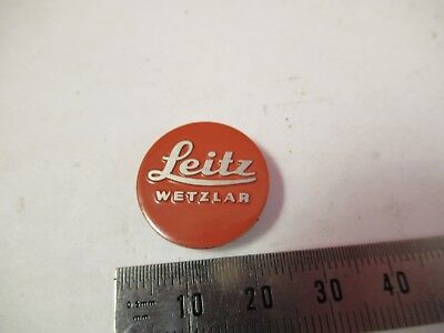 LEITZ GERMANY ALUMINUM LOGO WETZLAR MICROSCOPE PART AS PICTURED FT-2-62