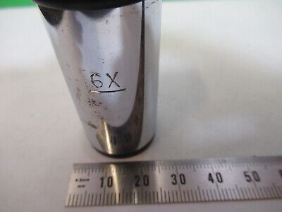 ANTIQUE SPENCER EYEPIECE 6X LENS OCULAR MICROSCOPE PART AS PICTURED  #R7-B-70