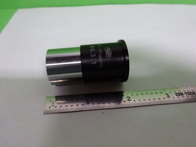 MICROSCOPE PART ZEISS GERMANY POLMI A EYEPIECE K 6.3 MF PROJECTIV AS IS #AQ-20