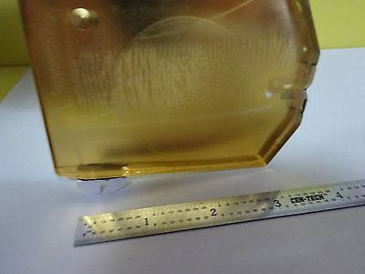 for parts OPTICAL GOLD PLATED MIRROR [scratched] LASER OPTICS AS IS BIN#8Y-FD-07