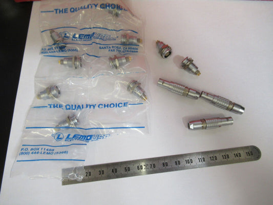 LOT AS PICTURED LEMO CONNECTOR EGG.0B.304.CLL Y6-B-42