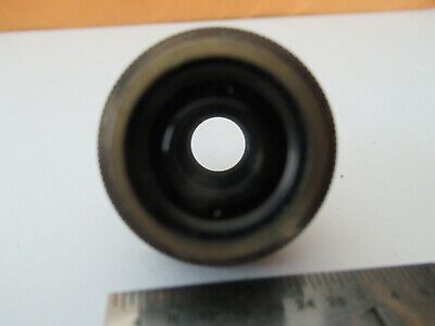 ANTIQUE CARL ZEISS JENA OBJECTIVE 3X /160 MICROSCOPE PART AS PICTURED &F2-A-113