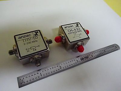 RF MICROWAVE FREQUENCY MODULES ANZAC SMA CONNECTOR AS IS BIN#X7-10