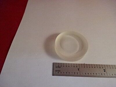 LENS GLASS PLANO CONCAVE PART OPTICAL OPTICS AS PICTURED &86-55