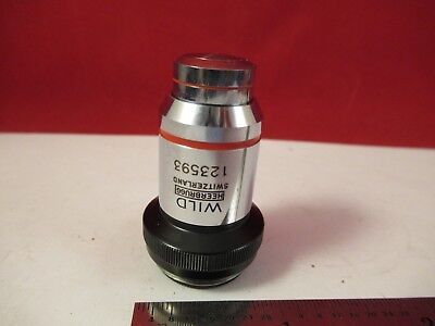 WILD SWISS OBJECTIVE 100X FLUOTAR MICROSCOPE PART OPTICS &75-B-30