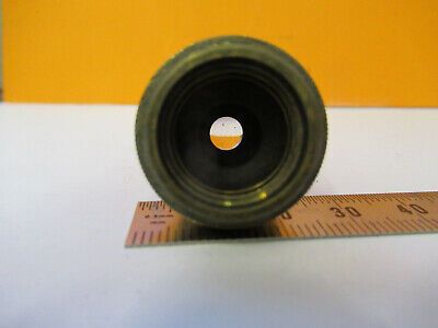 ANTIQUE BRASS SEIBERT "V" LENS OBJECTIVE MICROSCOPE PART AS PICTURED P9-A-59