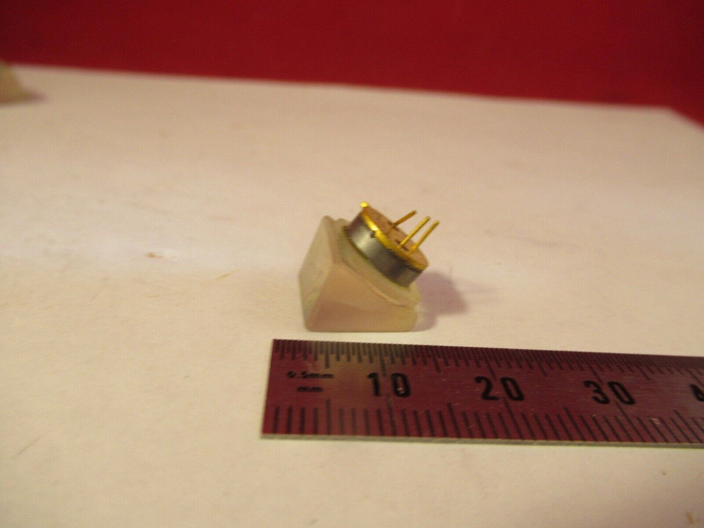 OPTICAL PHOTODIODE + ZERODUR PRISM LASER OPTICS RLG LITTON AS PICTURED &10-A-15