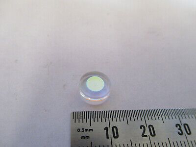 OPTICAL HP FUSED SILICA COATED 633nm LENS LASER OPTICS AS PICTURED &P6-A-76