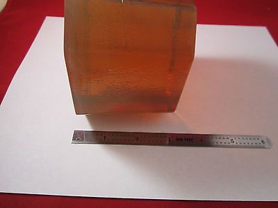 OPTICAL GLASS CERAMIC ZERODUR KIND BLOCK HEAVY OPTICS  BIN-OPT