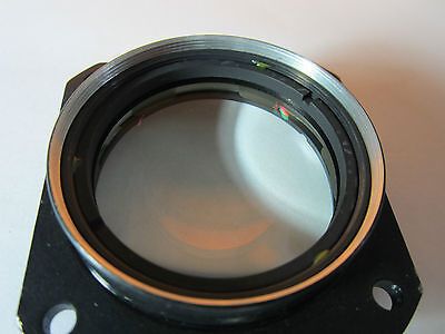 OPTICAL CONVEX MOUNTED LENS MIL SPEC LASER OPTICS BIN#31-22