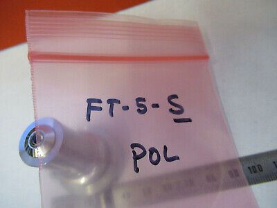 TASCO UNITRON POL OBJECTIVE 40X POLARIZING MICROSCOPE PART AS PICTURED &FT-5-S