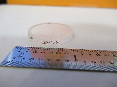 SPECTRA PHYSICS OPTICAL COATED FUSED SILICA LENS AS PICTURED &8M-A-84