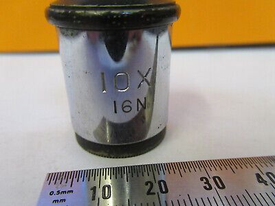 VINTAGE SPENCER AO 10X EYEPIECE OPTICS MICROSCOPE PART AS PICTURED #P4-A-90