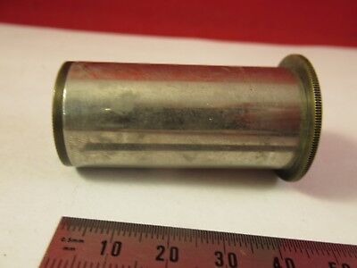 ANTIQUE BRASS LEMADERLEY FRANCE EYEPIECE 4C MICROSCOPE PART AS PICTURED #66-A-47