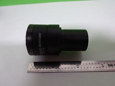 MICROSCOPE PART LEITZ GERMANY EYEPIECE OCULAR 519748 10X OPTICS AS IS BIN#Y5-05