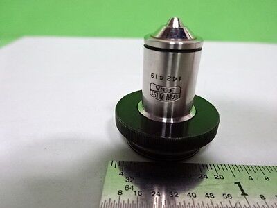 MICROSCOPE PART OBJECTIVE CARL ZEISS GERMANY HI 60X OPTICS AS IS #AE-25