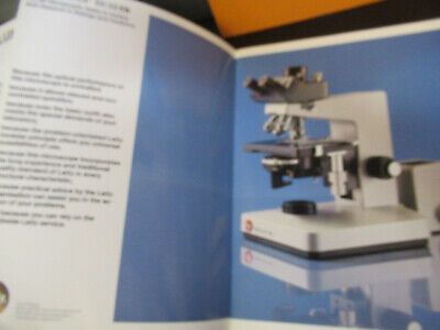 ORIGINAL BOOKLET LEITZ WETZLAR GERMANY DIALUX 22 MICROSCOPE PART AS PICTURED W3