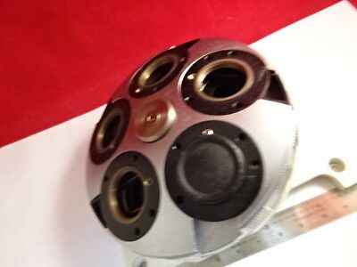 ZEISS GERMANY NOSEPIECE MICROSCOPE PART WITHOUT OPTICS AS IS &4B-A-07