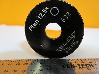 REICHERT AUSTRIA EYEPIECE PLAN 12.5X OPTICS MICROSCOPE PART AS PICTURED &1E-C-88