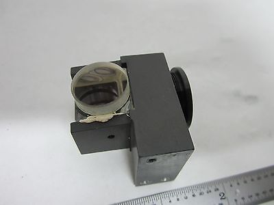 OPTICAL BEAM SPLITTER + PRISM ASSEMBLY LASER ENGLAND UK OPTICS BIN#Q4-61