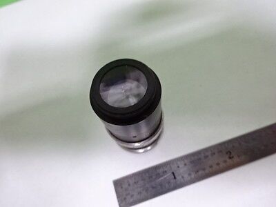 MICROSCOPE PART OBJECTIVE END PIECE FD DIAPHRAGM OPTICS AS IS #AF-81