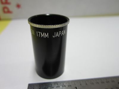 OPTICAL EYEPIECE MICRO DESIGN 17 mm MICROSCOPE OPTICS AS IS BIN#G7-40