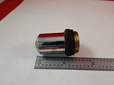 MICROSCOPE PART SWISS WILD HEERBRUGG OBJECTIVE 10X OPTICS AS IS B#J7-C-02