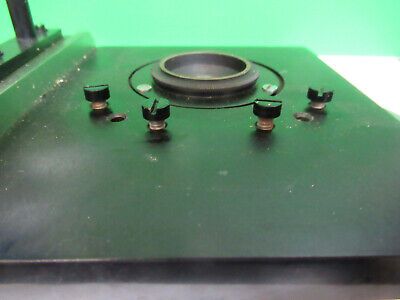 VINTAGE OLD XY STAGE TABLE AO SPENCER MICROSCOPE PART AS PICTURED &Q9-A-40