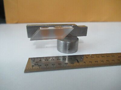 OPTICAL GLASS MOUNTED MIL SPEC SMALL PRISM PRO LASER OPTICS AS PICTURED &F2-A-64