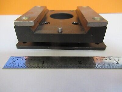 LEITZ GERMANY HOLDER SLIDE NOSEPIECE MICROSCOPE PART AS PICTURED &FT-1-A-41