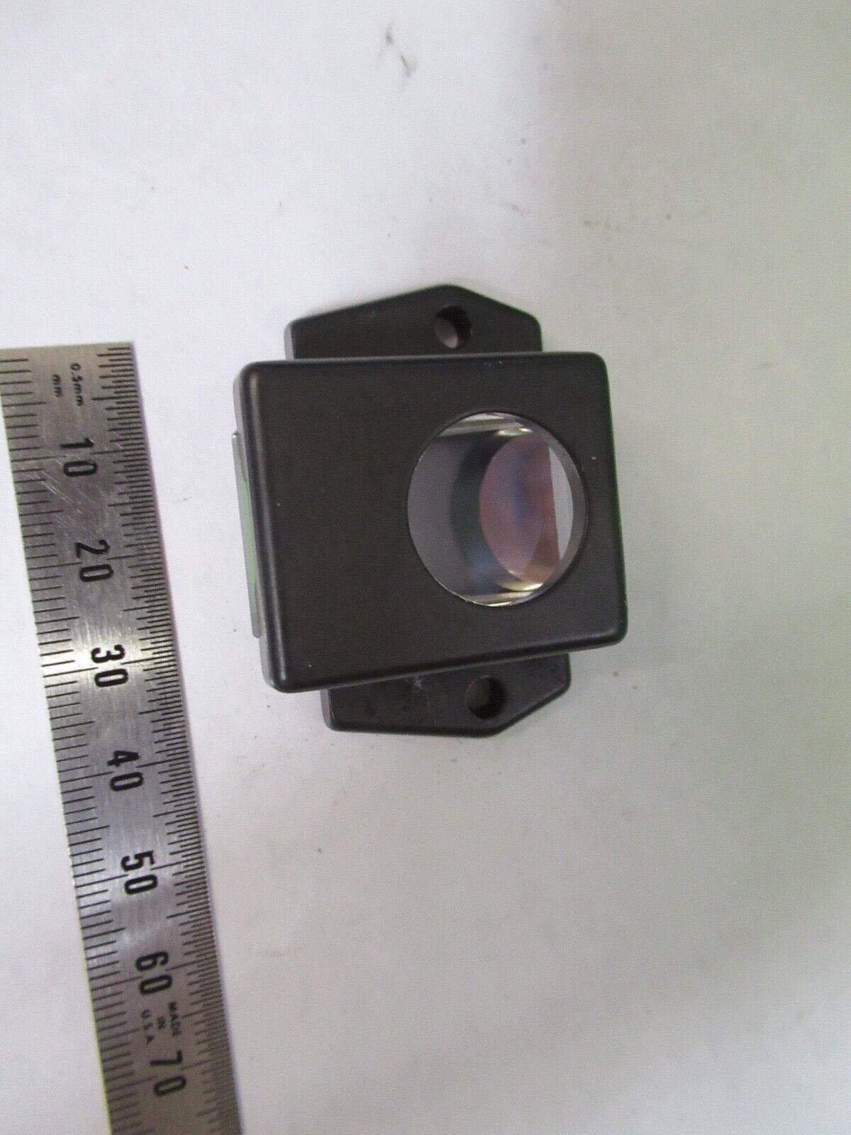 ANTIQUE BAUSCH LOMB HEAD GLASS PRISM OPTICS MICROSCOPE PART AS PICTURED G7-A-41