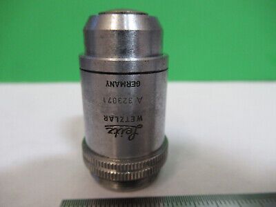 LEITZ WETZLAR GERMANY 54X /170 OBJECTIVE MICROSCOPE PART AS PICTURED #R7-B-53