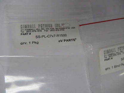 KIMBALL PHYSICS eV LOT PARTS HIGH VACUUM RATED AS PICTURED  #W1-A-37