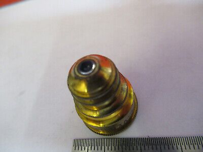 ANTIQUE BRASS VERICK OBJECTIVE FRANCE MICROSCOPE PART AS PICTURED &F6-B-20