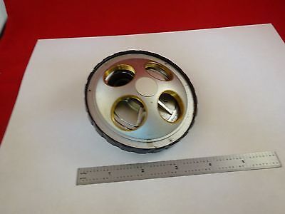 FOR PARTS MICROSCOPE NOSEPIECE TURRET NIKON JAPAN AS IS  BIN#L3-E-12