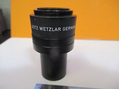 LEITZ GERMANY EYEPIECE 10X /18 MICROSCOPE PART OPTICS AS PICTURED &85-B-39