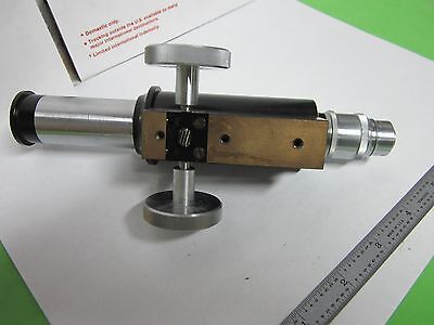 MICROSCOPE PART PORTABLE BAUSCH LOMB + OBJECTIVE + EYEPIECE OPTICS BIN#Q8-14