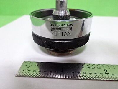 MICROSCOPE PART WILD HEERBRUGG SWISS EPI OBJECTIVE 10X OPTICS M20 AS IS #AF-03