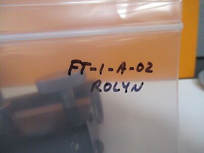 ROLYN GERMANY TUBUS STAGE MICROMETER MICROSCOPE PART AS PICTURED &FT-1-A-02