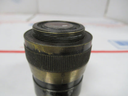 RARE BRASS OCULAR EYEPIECE ANTIQUE OPTICS LENS AS PICTURED &W7-B-49