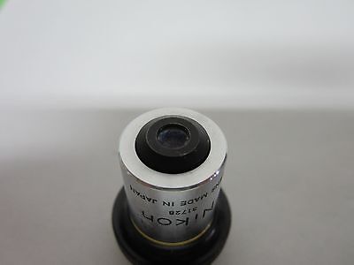 OPTICAL MICROSCOPE PART Nikon objective 10x OPTICS BIN#46-L-12