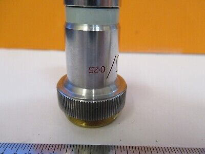 VICKERS ENGLAND OBJECTIVE 10X LENS OPTICS MICROSCOPE PART AS PICTURED &50-A-28