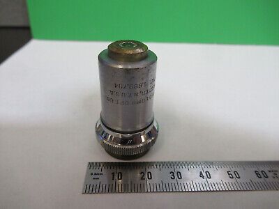 VINTAGE OBJECTIVE BAUSCH LOMB 43X OPTICS MICROSCOPE PART AS PICTURED &A9-B-18