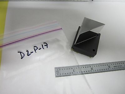 OPTICAL MICROSCOPE PART DMR LEICA MOUNTED MIRROR OPTICS AS IS BIN#D2-P-17